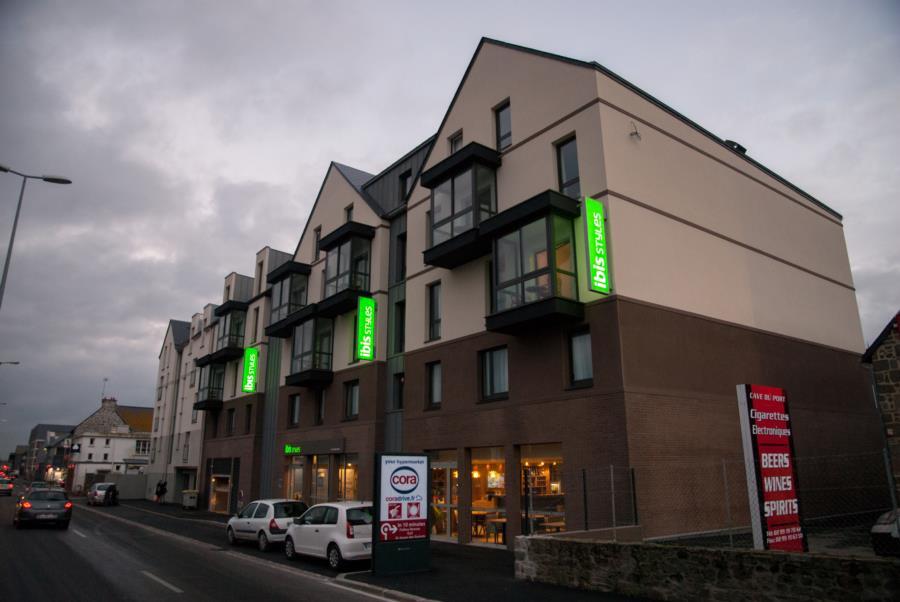 Hotel Ibis Styles Saint Malo Port Exterior foto